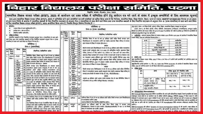 Bihar STET 2023 Application Form, Eligibility, Apply Online At bsebstet.com